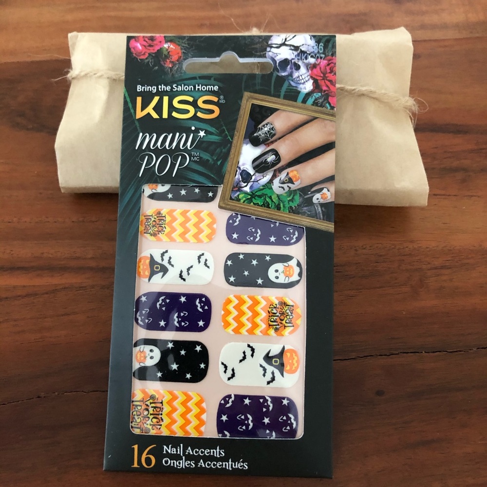 Kiss mani pop nail stickers